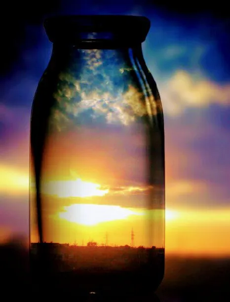 Dawn ... (view from my window, archive 2013)