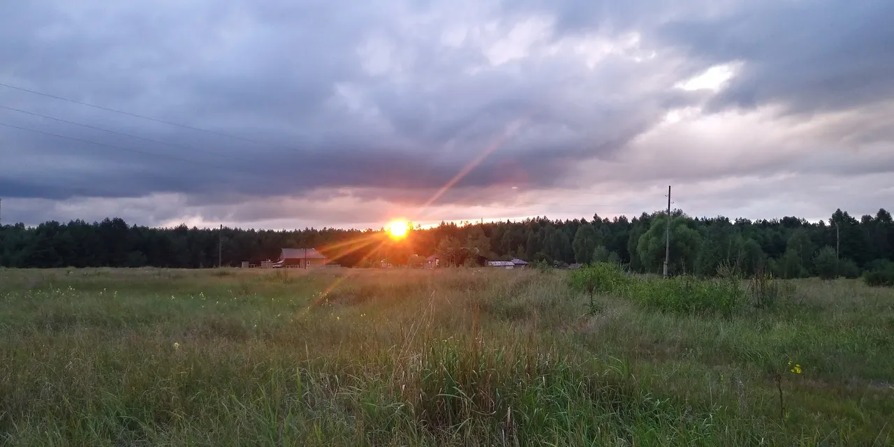 Красивый рассвет