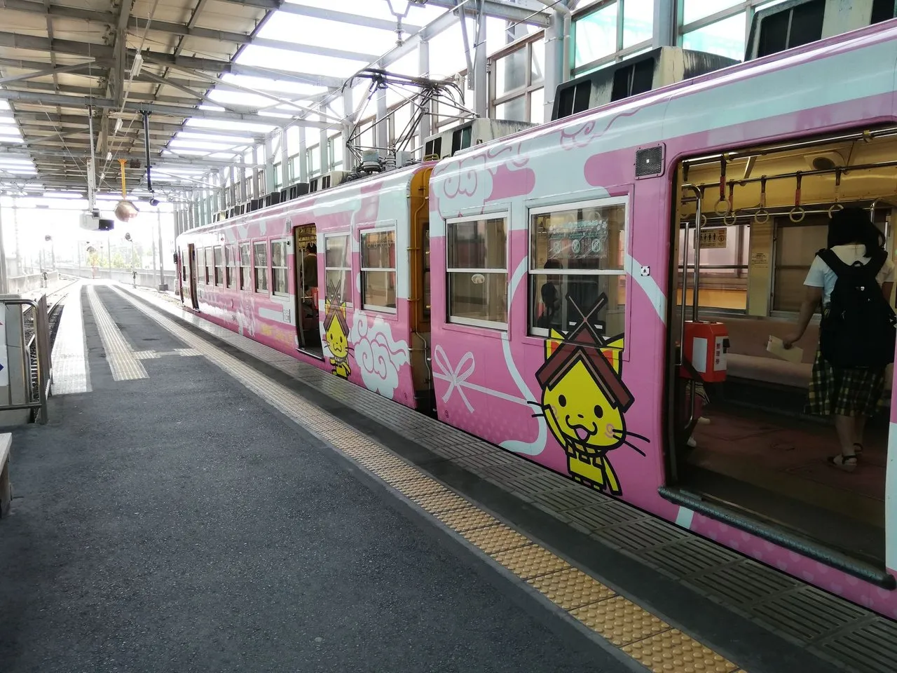 どの車輌も楽しい💕　一畑電車