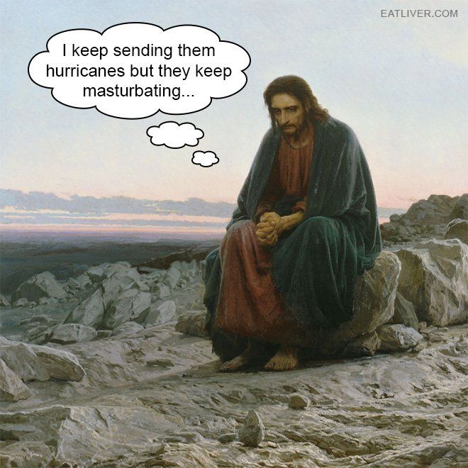 Masturbating