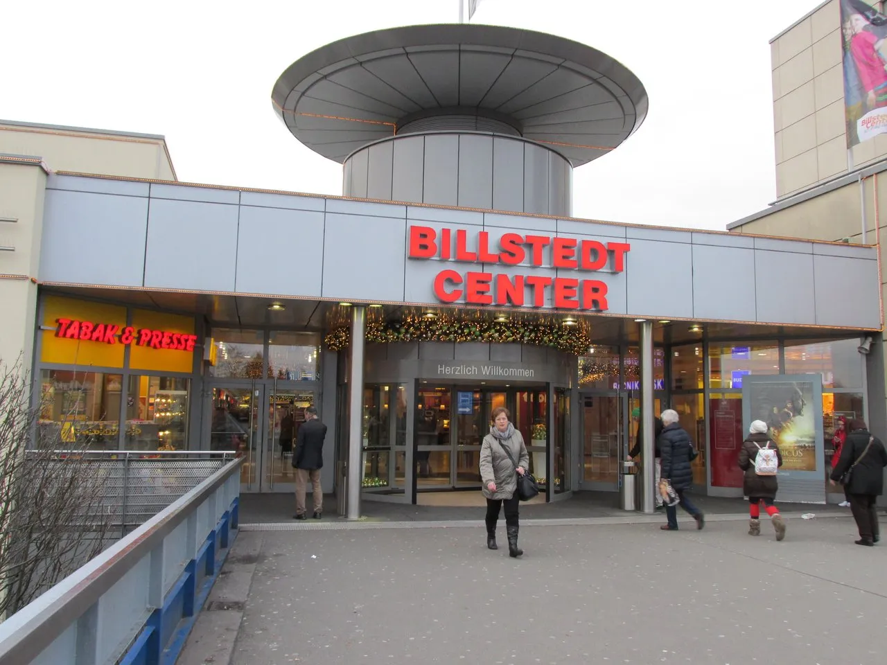 A GOOD SHOPPING DAY AT BILLSTEDT  CENTER IN HAMBURG, GERMANY