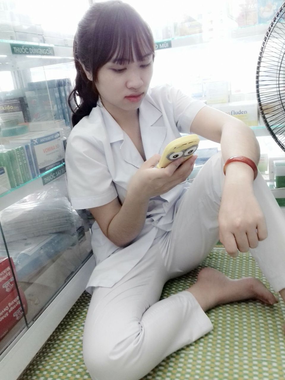 Take medicine for myself