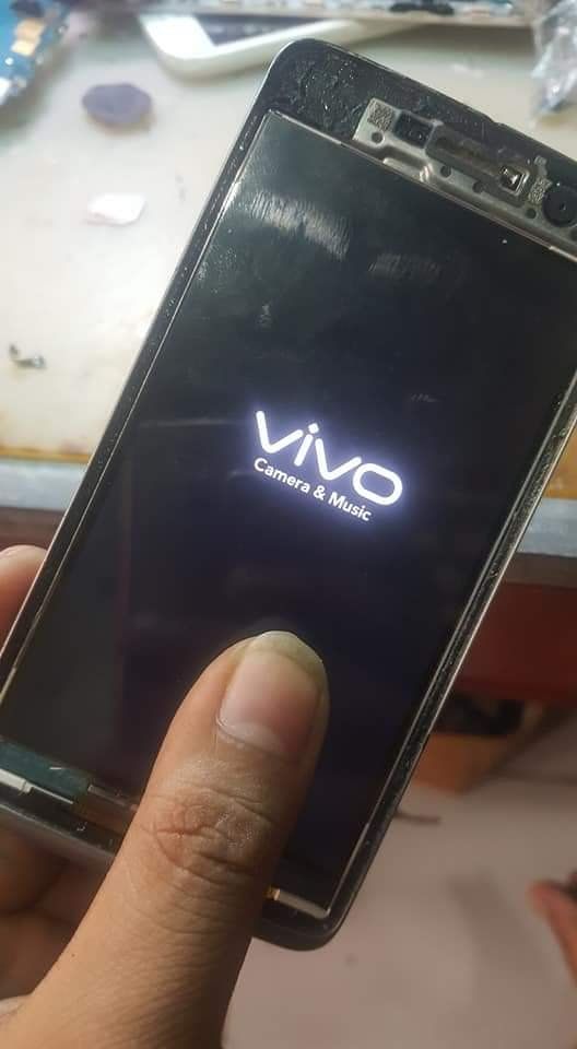 Vovo y21 putus jalur lampu lcd