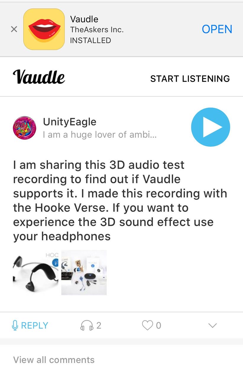 Vaudle makes my day