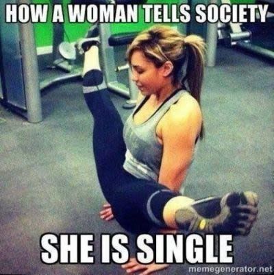 How A Women Tells Society That She Is Single