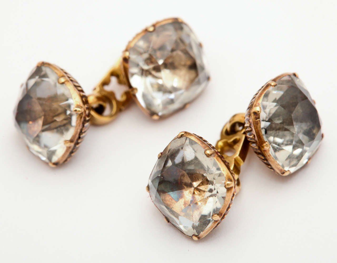 Crystal Cufflinks a Wealth to Keep - I'm Busy