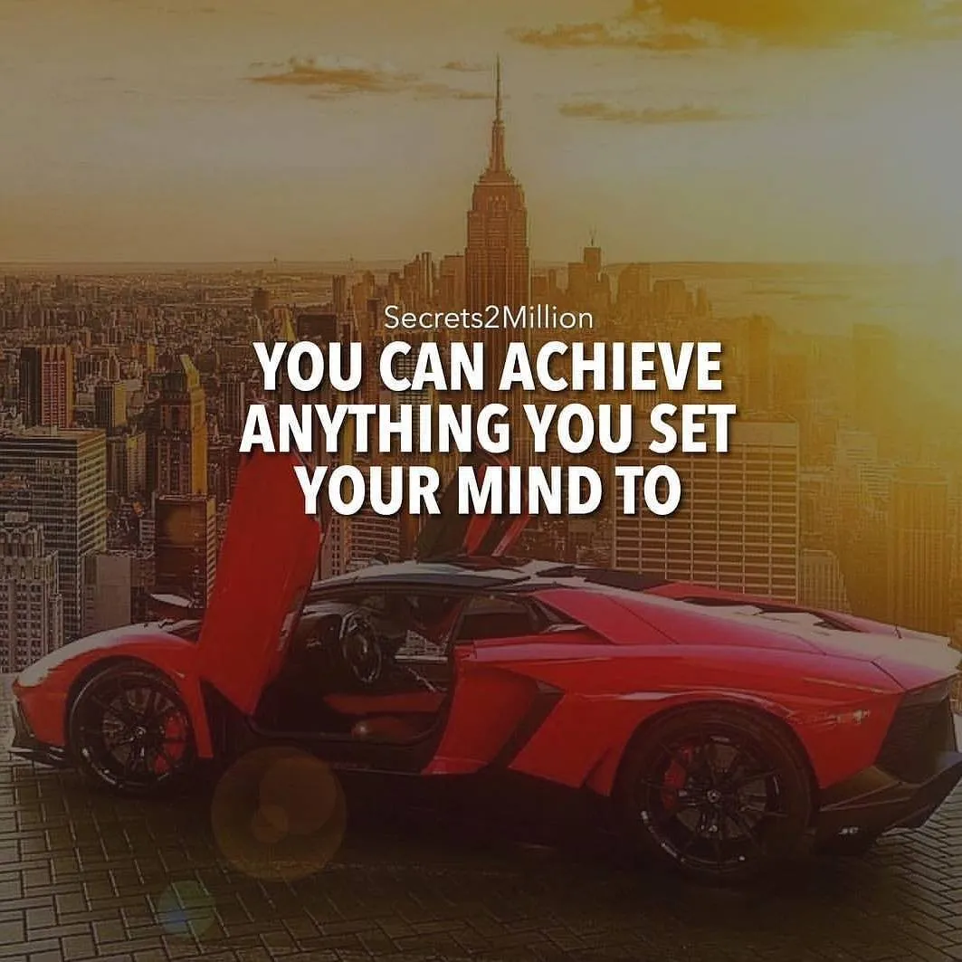 SET GOALS
