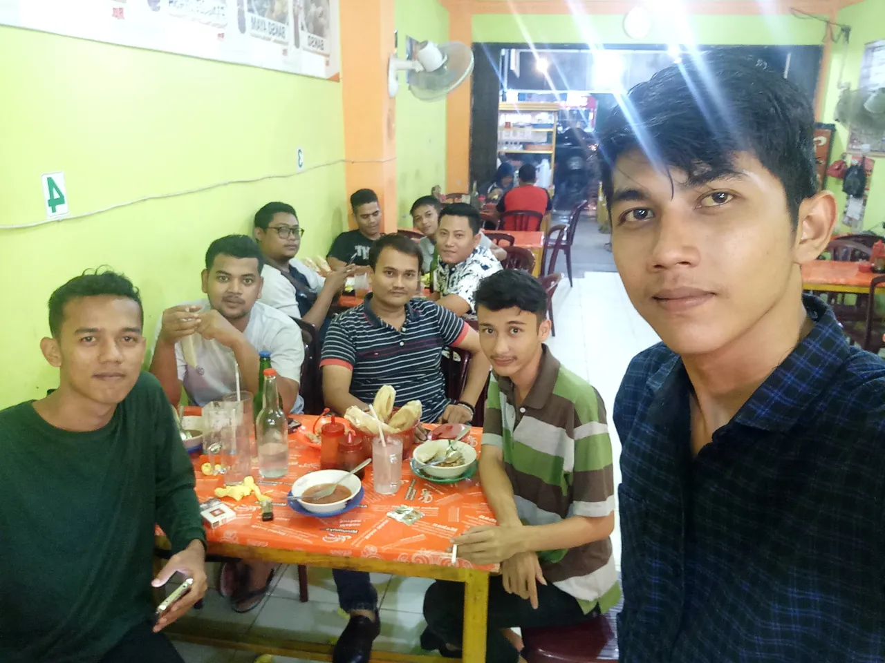 Dinner with friend 