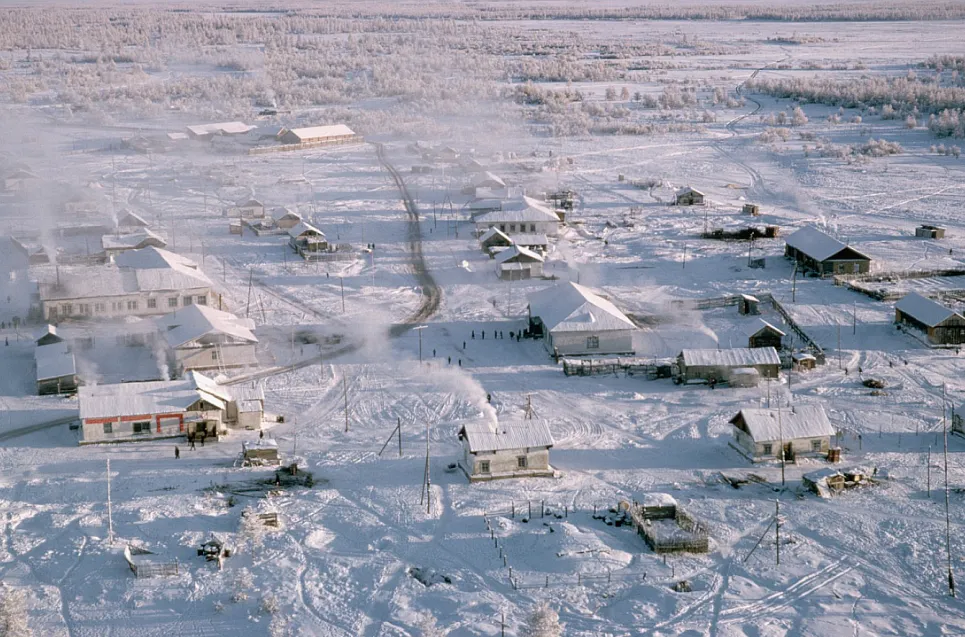 This Village Is The Coldest In The World, Go Outdoor Hair Eyebrows Will Be Froze, But It Is A Rare Longevity Village