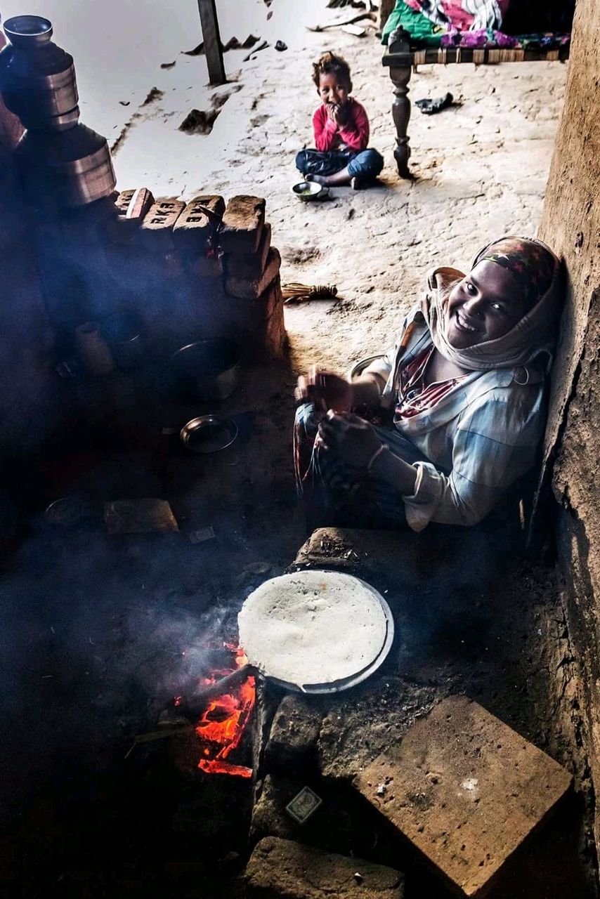 mother who made food for us in any situation 