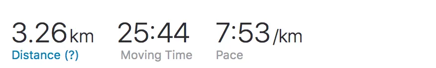 Running Training #7 - One step back