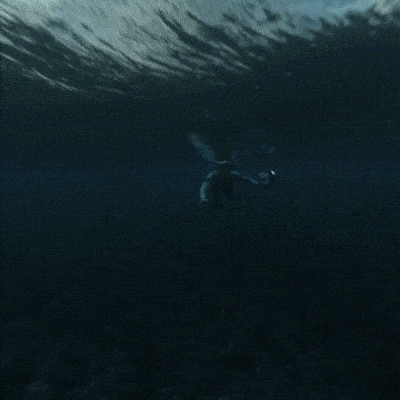 Pulled Back Into the Wave