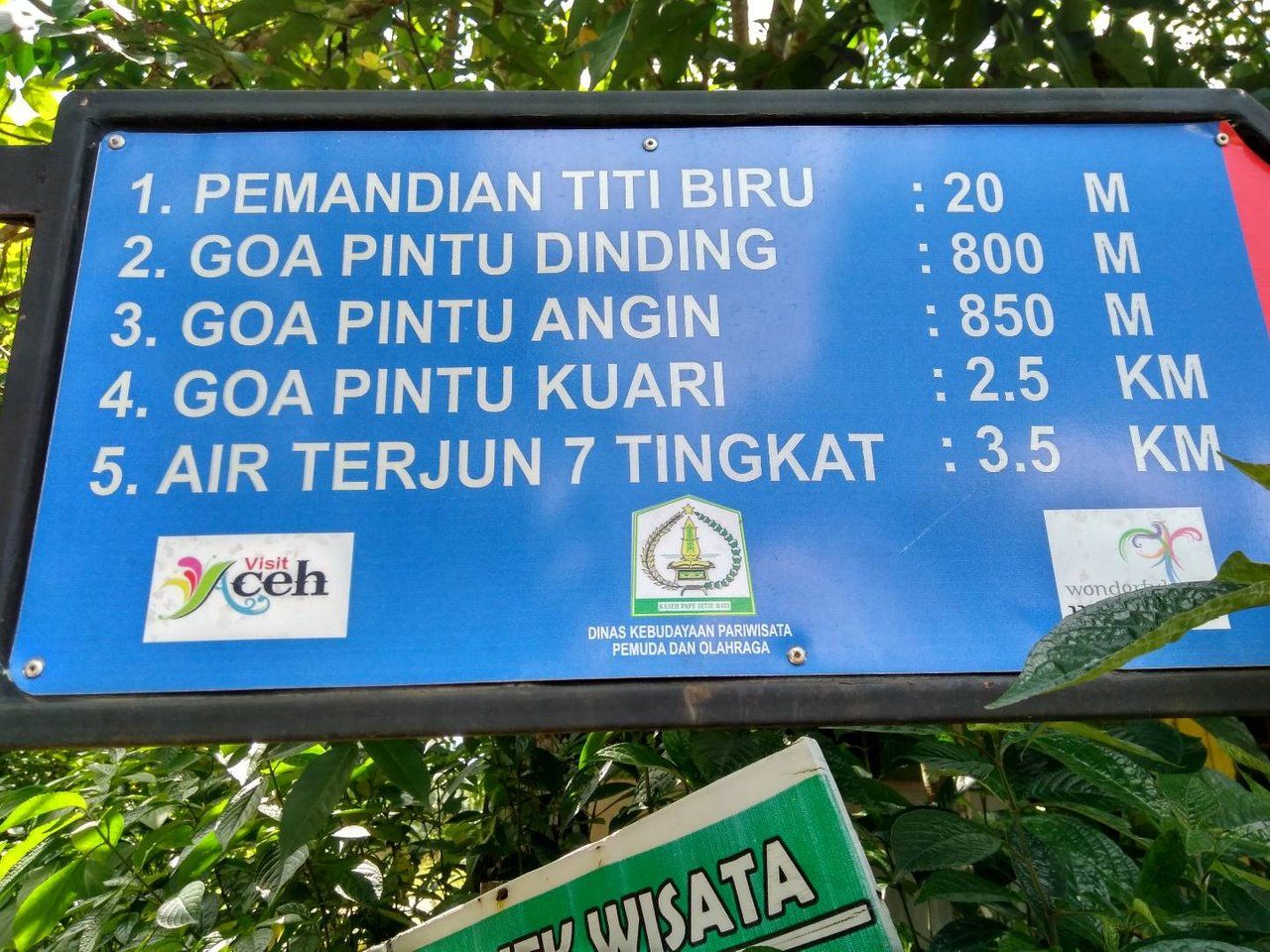 Aceh Tamiang tourist attraction