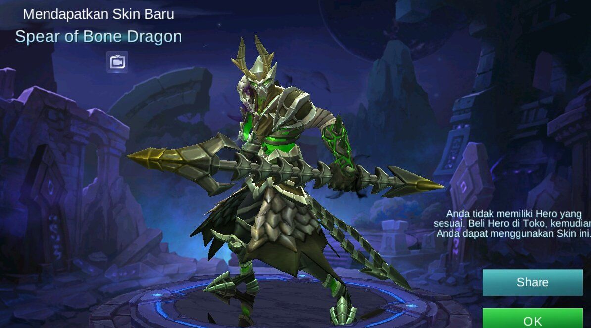 The latest Lunar New Year event can be Skin free
