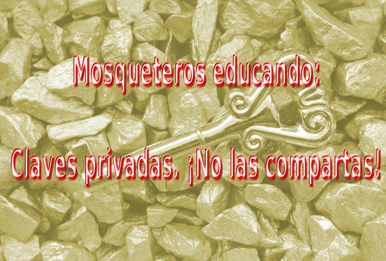 Claves Privadas en Steemit ¡No las compartas!