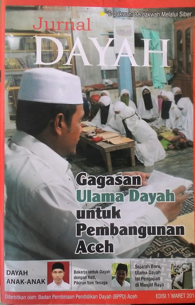 Jurnal Dayah, Wadah Menulis Santri