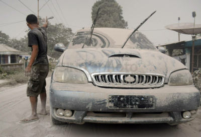 the benefits of eruption of Mount Sinabung
