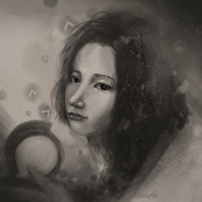 [#Kr-art] Steem girl : 스팀잇 마스코트 그리기