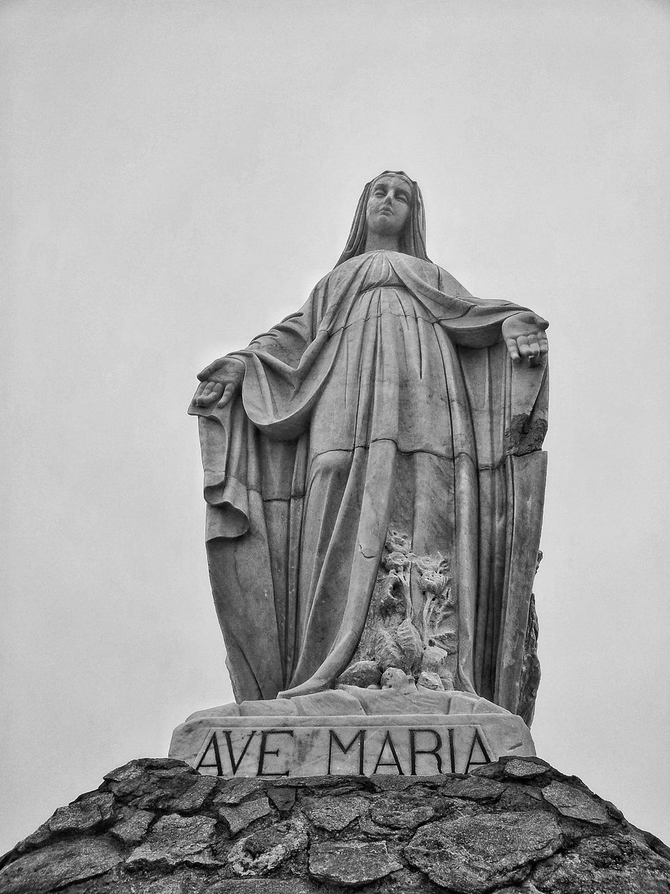 Virgen de Las Nieves. Martes de monocolor - #MyDailyPostChallenge