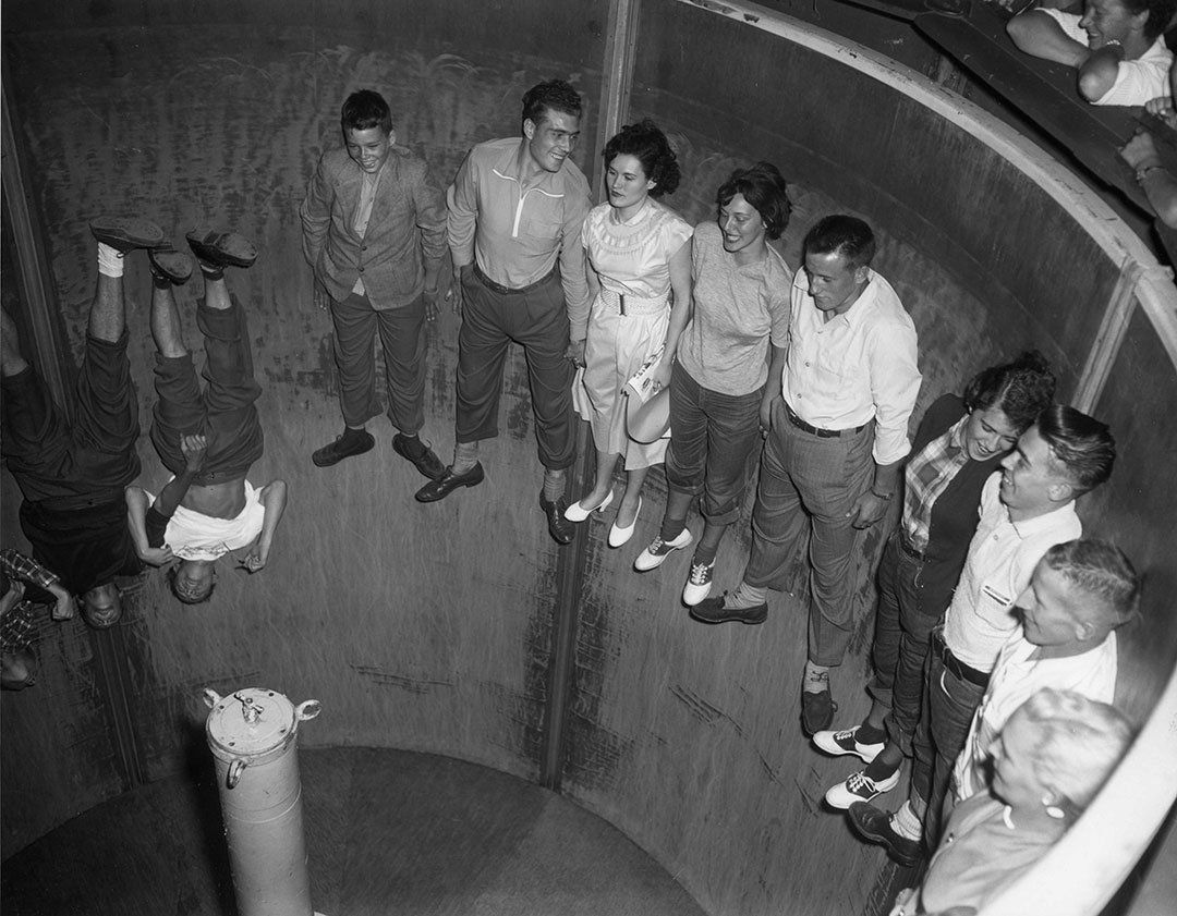 Canada, 1953. Attraction "Rotor".