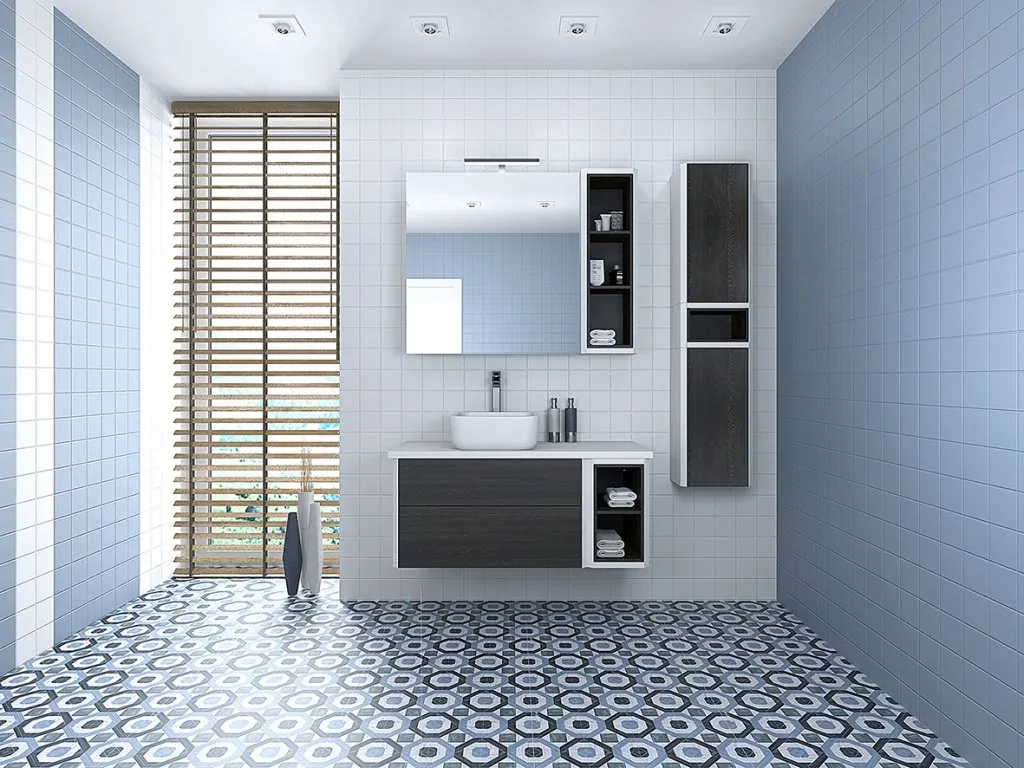 Collections of bathroom furniture from Aquaton