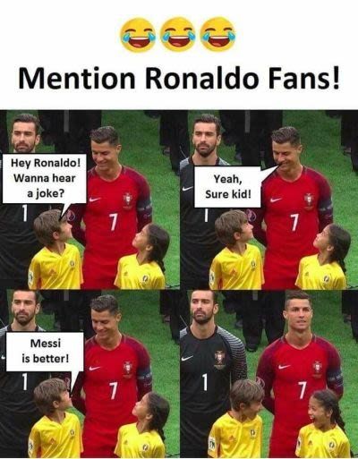 who is batter "Messi" Or "Ronaldo"