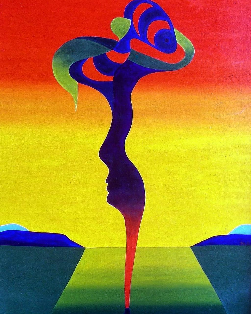 Thoughts - Oil Painting