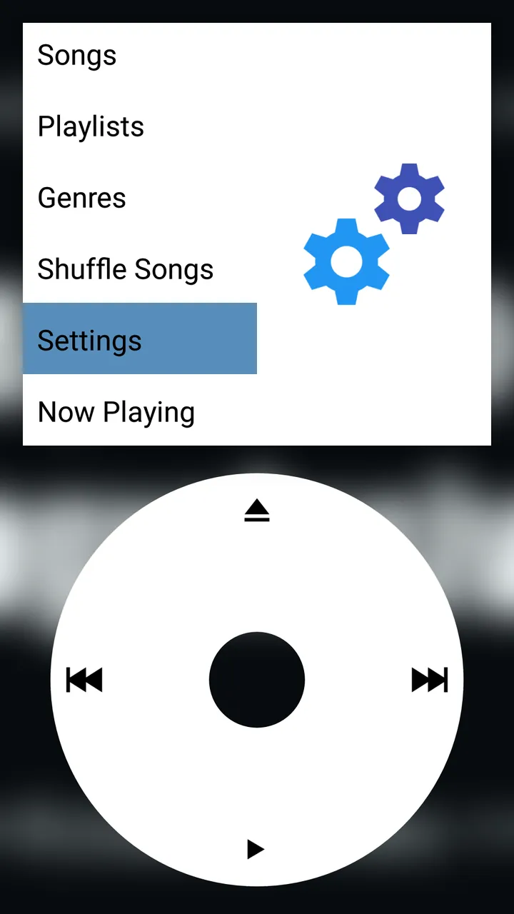 Add vibration on/off feature to prodigal music player