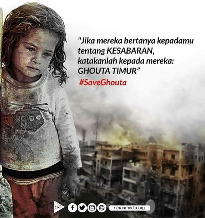 If no reply asked the meaning of patience? "Answer, the Ghouta