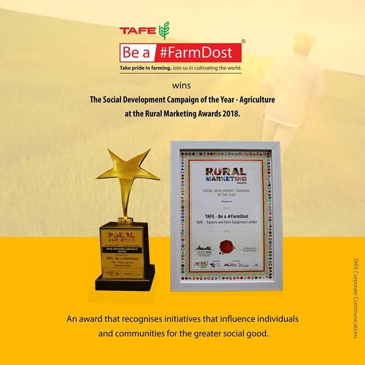 Award distribution among the farmers