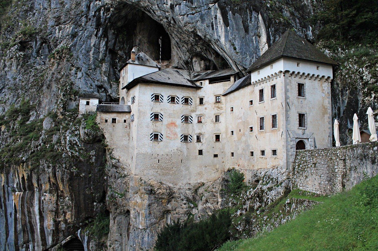 House in a mountain