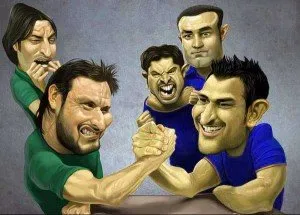 Funny cricketers of india pakistan