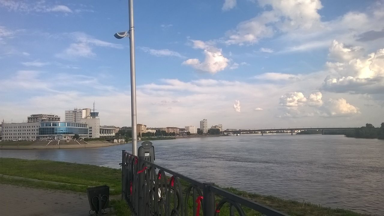 Smartphonephotography - The Irtysh river in three countries