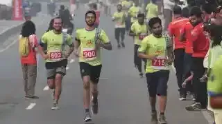 Hap Marathon 21.1 kilometers in Hatirjheel