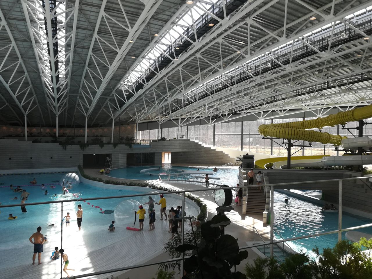 サンマリーンながの。we went to Sun marine Nagano.4歳年少さん語録。