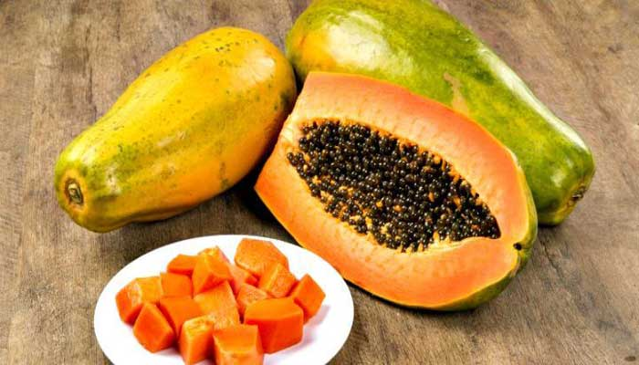 Papaya helps digestion