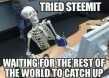 Tried steemit