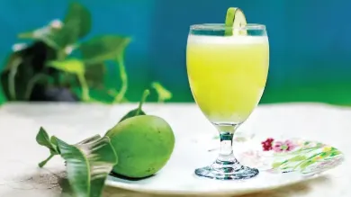 The recipe for the preparation of raw mango veal