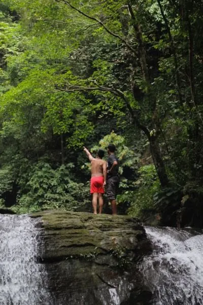 Waterfal Simpang Mamplam Aceh Indonesia