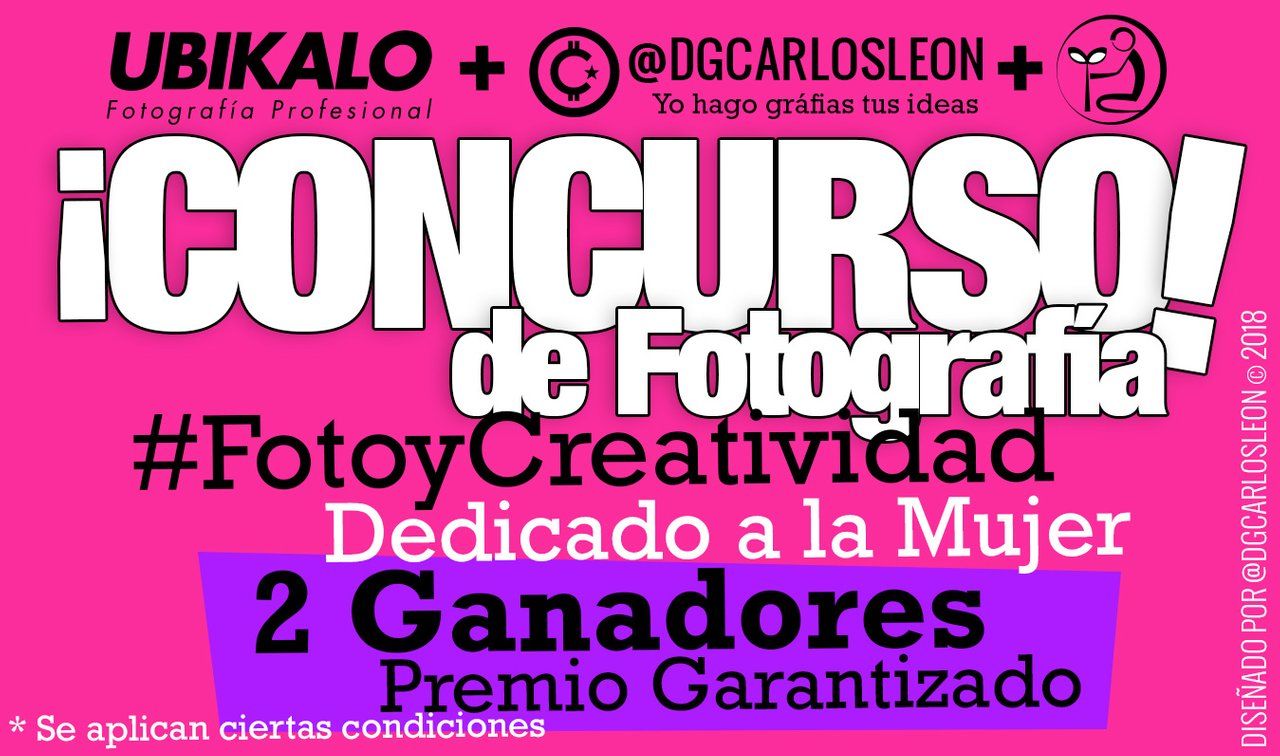 CONCURSO FOTOGRÁFICO #FotoyCreatividad - Ganador semana1 /Tema semana 2 "MUJER"