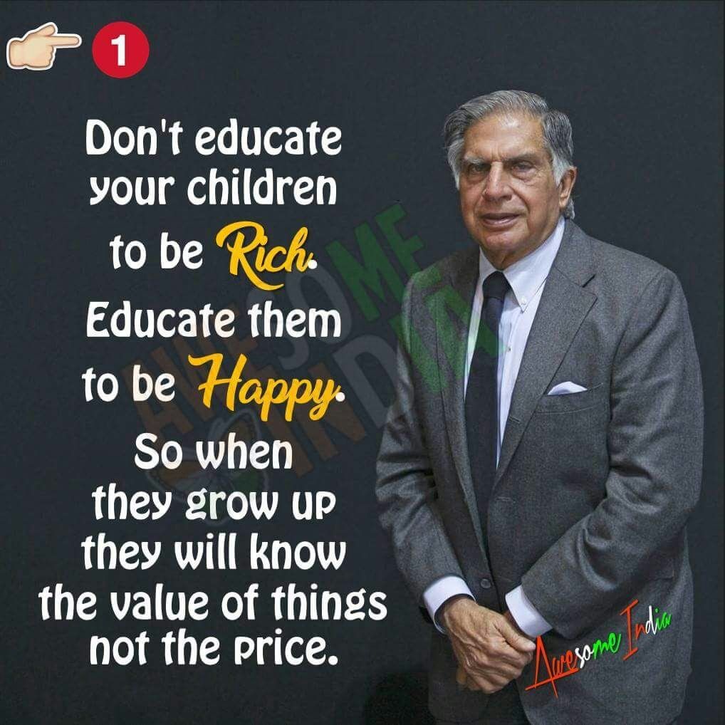 Educative Quote by awesome india