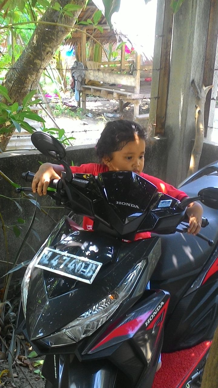 Forming an early age character