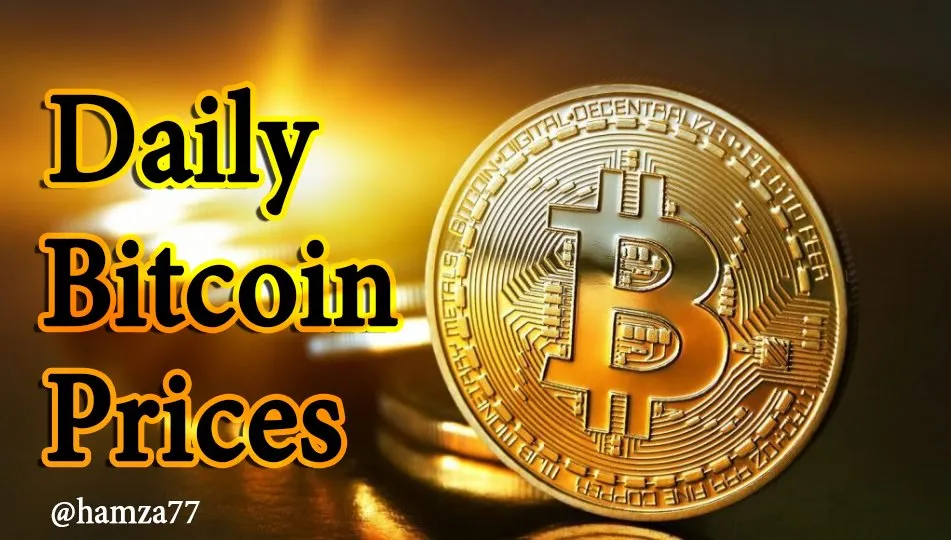 Daily Cryptocurrency Prices ; Bitcoin, Ethereum, Litecoin