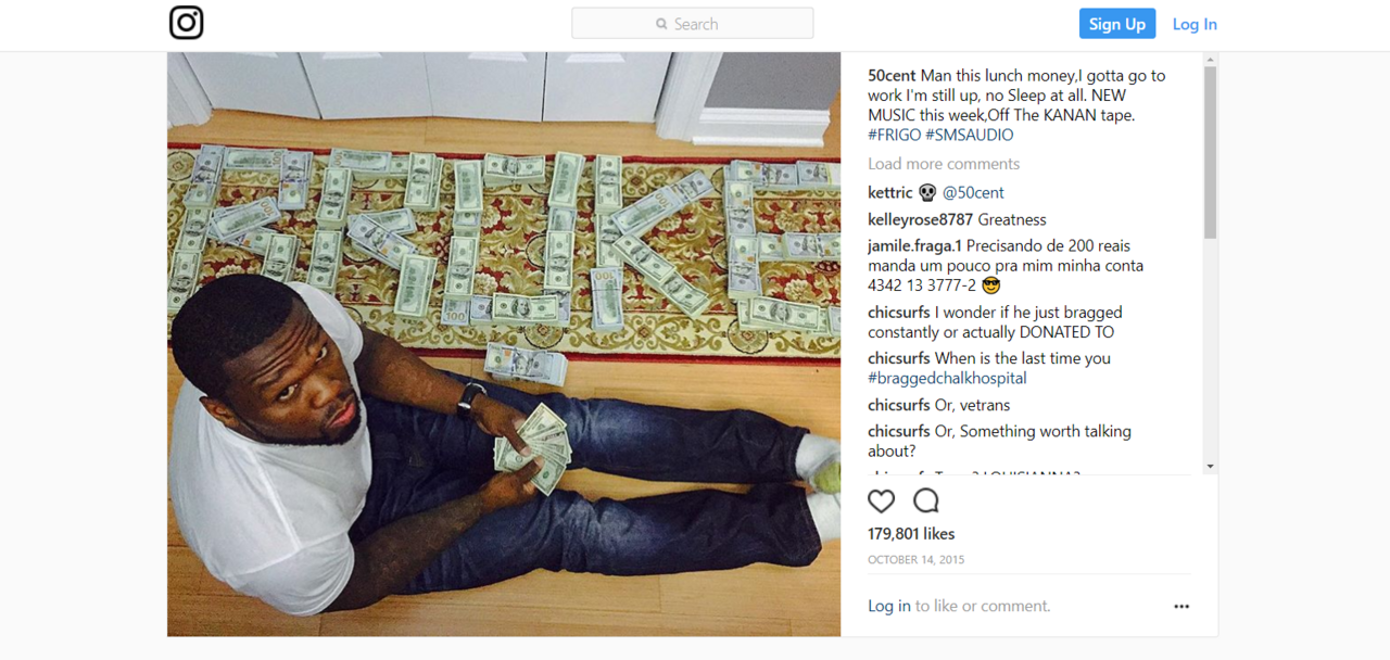 50 Cent backs off Bitcoin Millionaire claim