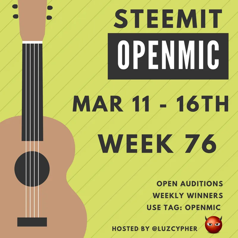 Steemit Open Mic Week 76 -- Bowl For Two (Cover)