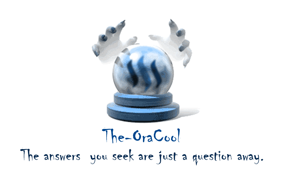 The Oracool Answers Questions From The Steemit Community
