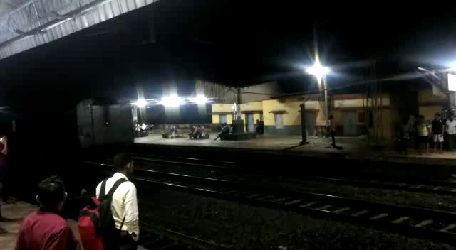 They jumped but did not pull the chain of train running without engine as its an offence- Real story