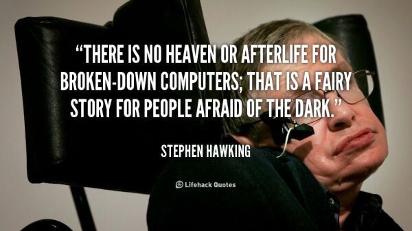 Stephen Hawking passed away today