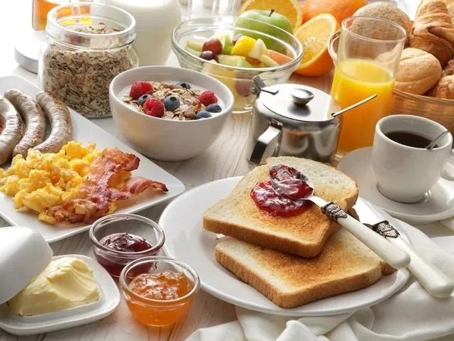 Good Morning at all our Breakfast at Marriott Hotel Berlin we make a weekend Trip ...