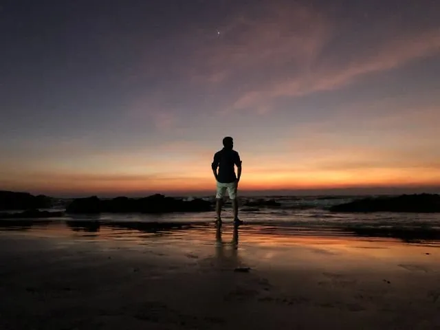 An awesome pic captured at GOA beach. It was a nice evening with friends and this ...